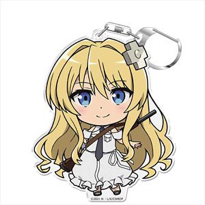 Combatants Will Be Dispatched! Puni Colle! Key Ring (w/Stand) Alice Kisaragi (Anime Toy)