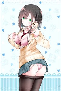 Kaisha ni Ikitakunai OL-chan [Especially Illustrated] B2 Tapestry (2) JK-chan (Anime Toy)