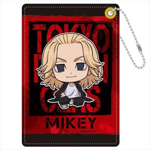 TV Animation [Tokyo Revengers] Synthetic Leather Pass Case B [Manjiro Sano] (Anime Toy)