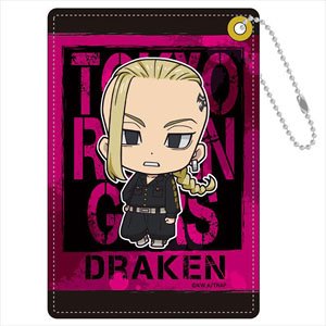 TV Animation [Tokyo Revengers] Synthetic Leather Pass Case C [Ken Ryuguji] (Anime Toy)