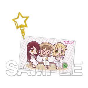 [Love Live! Sunshine!!] Acrylic Key Ring Aqours Riko & Hanamaru & Mari [10] (Anime Toy)