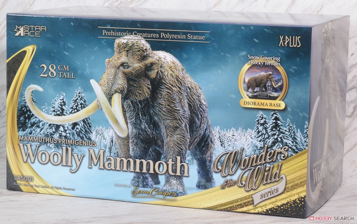 Star Ace Toys Woolly Mammoth Polyresin Statue (Completed) パッケージ1