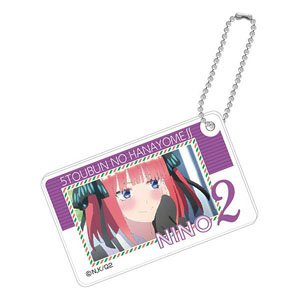 デコフレアクリルキーホルダー 五等分の花嫁 中野二乃 (キャラクターグッズ)