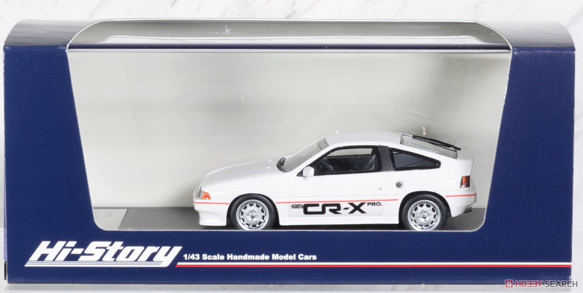 Honda Mugen CR-X Pro (1984) White (Diecast Car) Package1