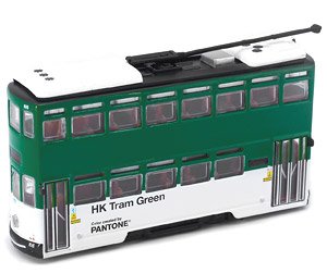 Tiny City Pantone Tram Green (7th Generation) (Diecast Car)