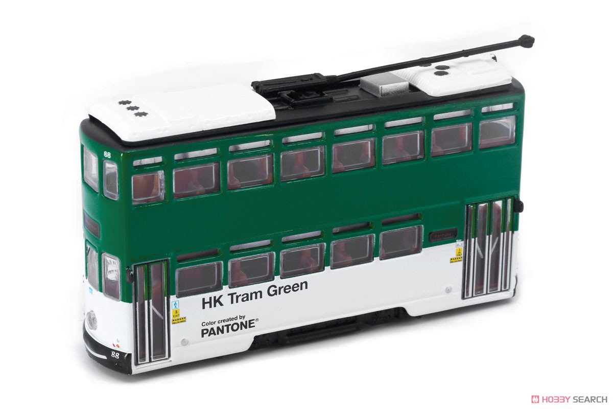 Tiny City Pantone Tram Green (7th Generation) (Diecast Car) Item picture1