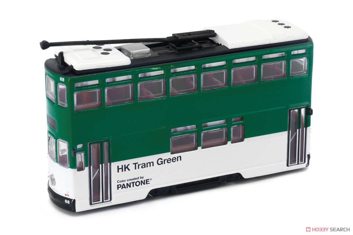 Tiny City Pantone Tram Green (7th Generation) (Diecast Car) Item picture2