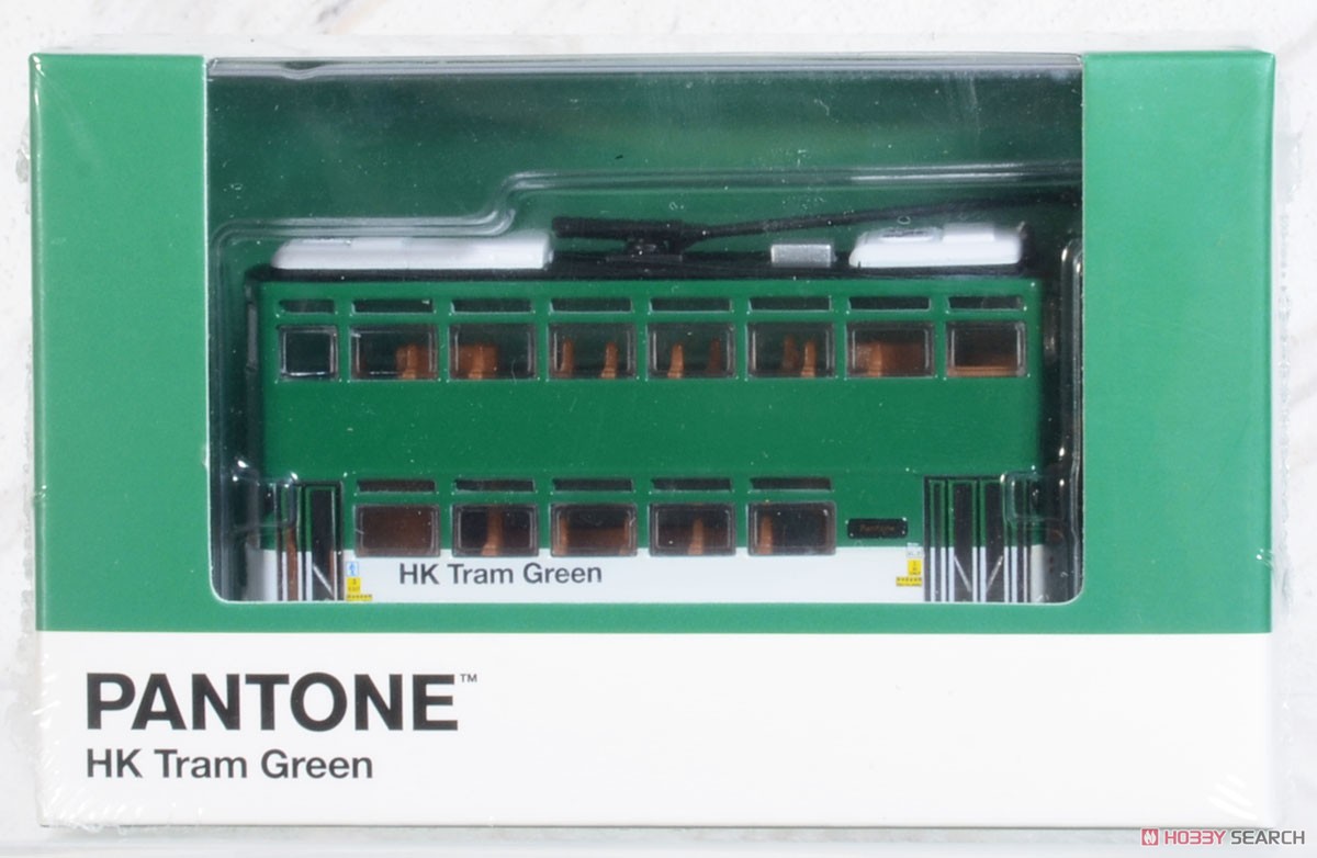 Tiny City Pantone Tram Green (7th Generation) (Diecast Car) Package1