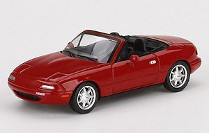 Mazda Miata MX-5 (NA) Classic Red (LHD) (Diecast Car)