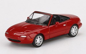 ユーノス・ロードスター クラシックレッド (右ハンドル) (ミニカー)