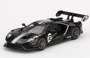 Ford GT MK II #006 Shadow Black (LHD) (Diecast Car)