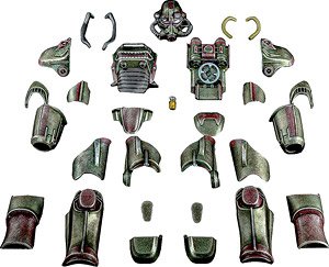 T-45 Hot Rod Shark Armor Pack (T-45 ホットロッドシャーク・アーマー・パック) (完成品)