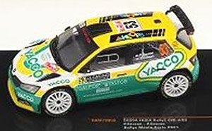 シュコダ ファビア Rally2 EVO 2021年ラリー・モンテカルロ #53 P.Eouzan / P.Eouzan (ミニカー)