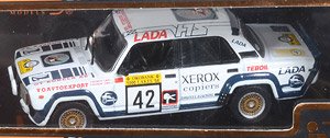 ラーダ 2105 VFTS 1984年1000湖ラリー #42 S.Brundza / V.Neyman (ミニカー)