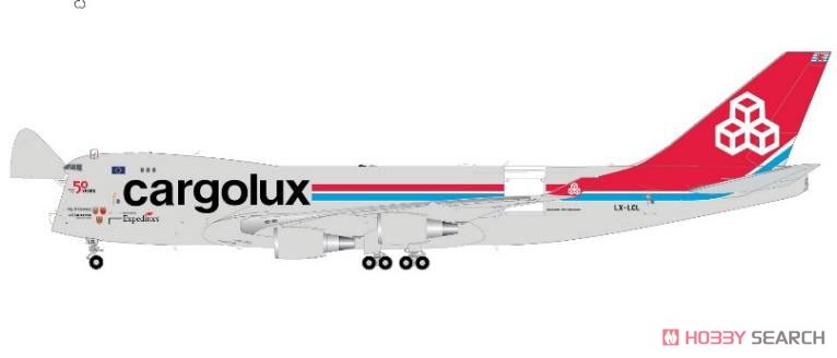 747-400ERF カーゴルクス航空 LX-LXL 開閉選択式 (完成品飛行機) その他の画像1