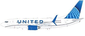 737-700 ユナイテッド航空 N21723 新塗装 (完成品飛行機)