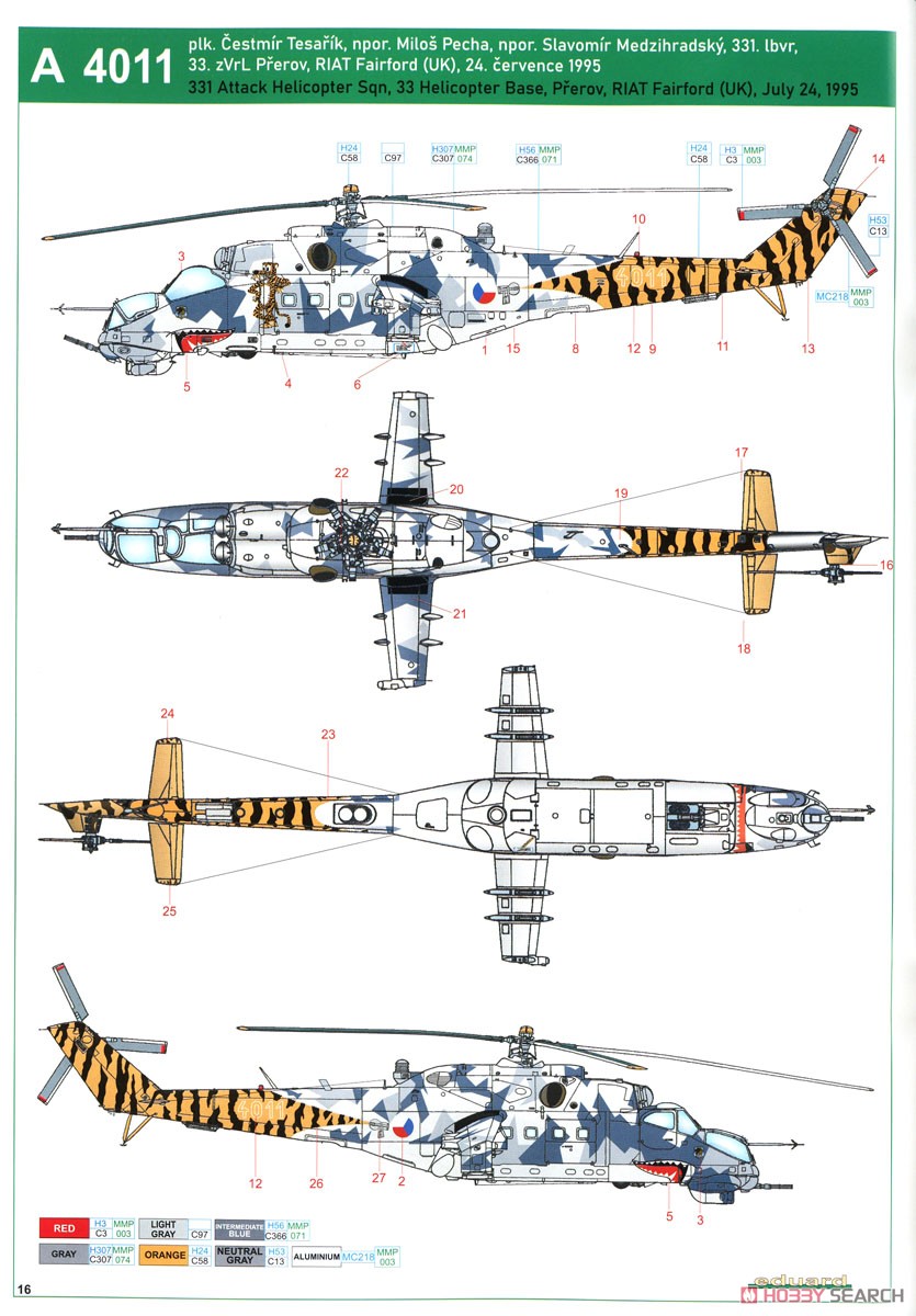 `Hind D` Mi-24D Limited Edition (Plastic model) Color4