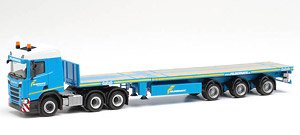(HO) スカニア CR 20 ロールーフ 6x4 テレトレーラー セミトレーラー `Felbermayr` (Scania CR 20 ND) (鉄道模型)