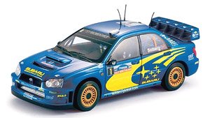 スバル インプレッサ WRC2004 2004年ラリー・ニュージーランド優勝 #1 P.Solberg/P.Mills (ミニカー)