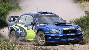 スバル インプレッサ WRC2004 2004年アクロポリスラリー優勝 #1 P.Solberg/P.Mills (ミニカー)