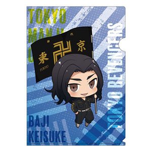 Tokyo Revengers Chibittsu! Furifuri A4 Clear File Chifuyu & Baji (Anime Toy)