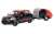 Mini Coopers S Countryman with Trailer (Black) (Diecast Car) Item picture1
