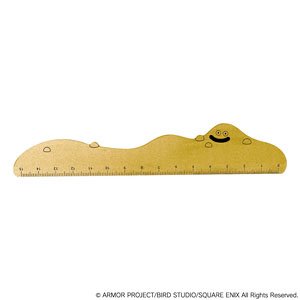 Dragon Quest Metal Ruler [15cm] Liquid Metal Slime -35th Anniversary Ver.- (Anime Toy)