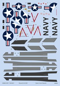 F-4B NAVY (for Tamiya) (Decal)