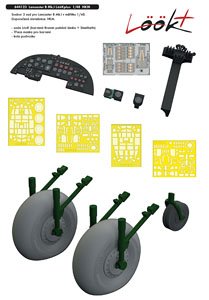 ランカスター B Mk.I 「ルックプラス」計器盤 w/パーツ セット (HKモデル用) (プラモデル)