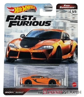 HW The Fast and the Furious Premium Fast Super Stars Toyota GR Supra (Toy) Package1