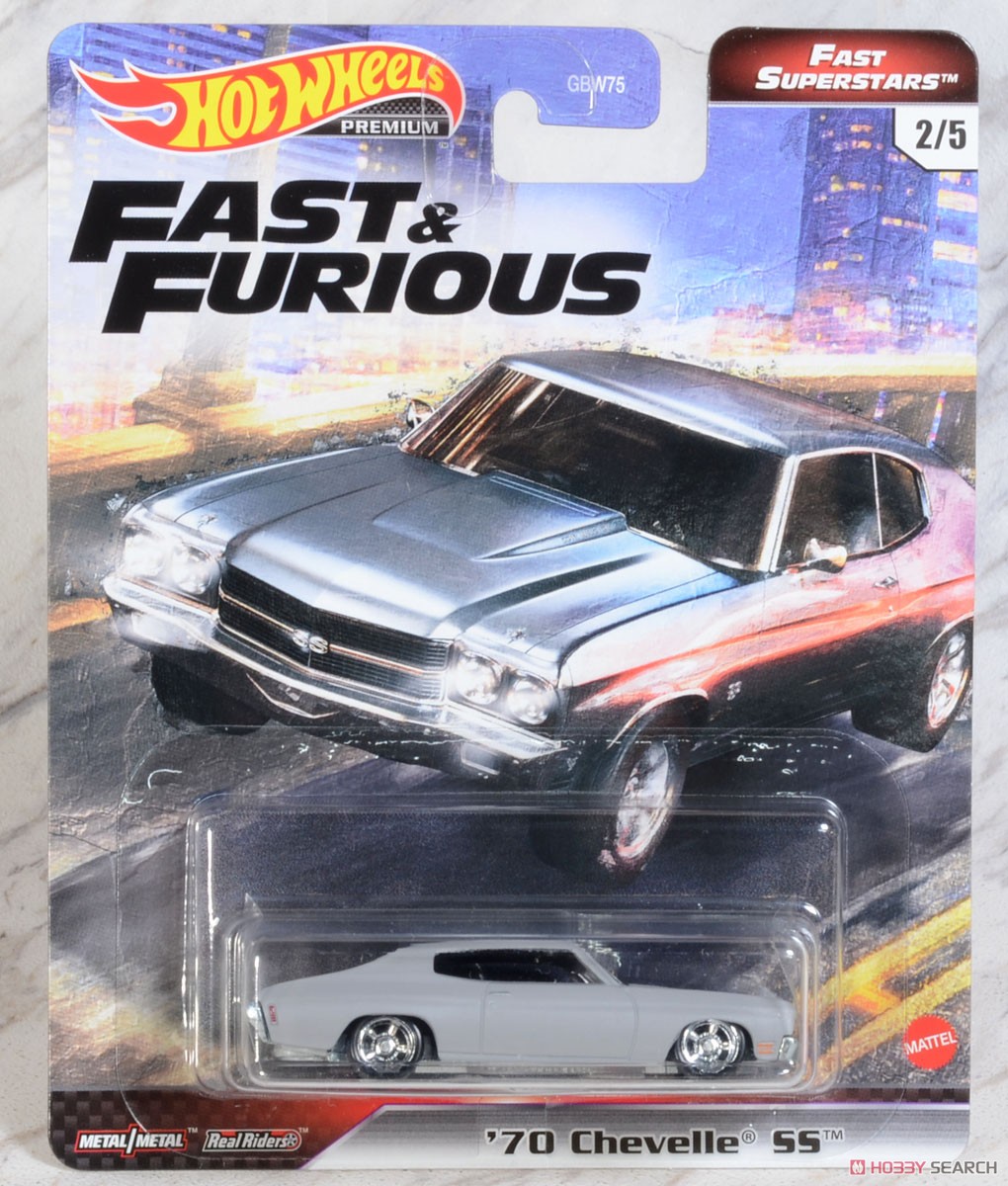 HW The Fast and the Furious Premium Fast Super Stars `70 Chevelle SS (Toy) Package2