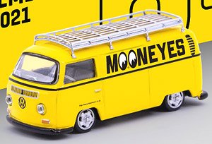 Volkswagen Type II (T2) Panel Van Mooneyes with Roof Rack (ミニカー)