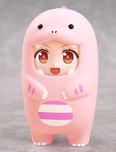 ねんどろいどもあ きぐるみフェイスパーツケース(ピンクきょうりゅう) (フィギュア)
