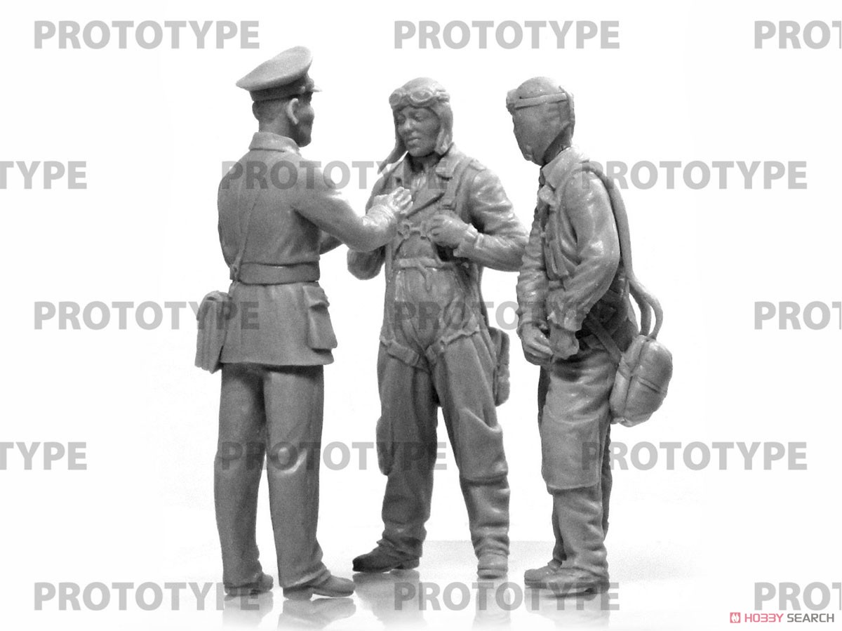 WWII China Guomindang AF Pilots (Plastic model) 商品画像1