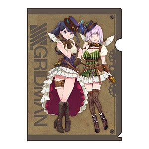 Clear File [SSSS.Gridman] 04 Rikka Takarada & Akane Shinjo Steampunk Ver. (Especially Illustrated) (Anime Toy)