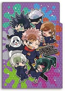 Pita! Deformed Jujutsu Kaisen 3 Pocket Clear File (Anime Toy)