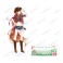 Spice and Wolf Jyuu Ayakura [Especially Illustrated] Holo Western Girl Ver. Big Acrylic Stand (Anime Toy) 商品画像2 Thumbnail
