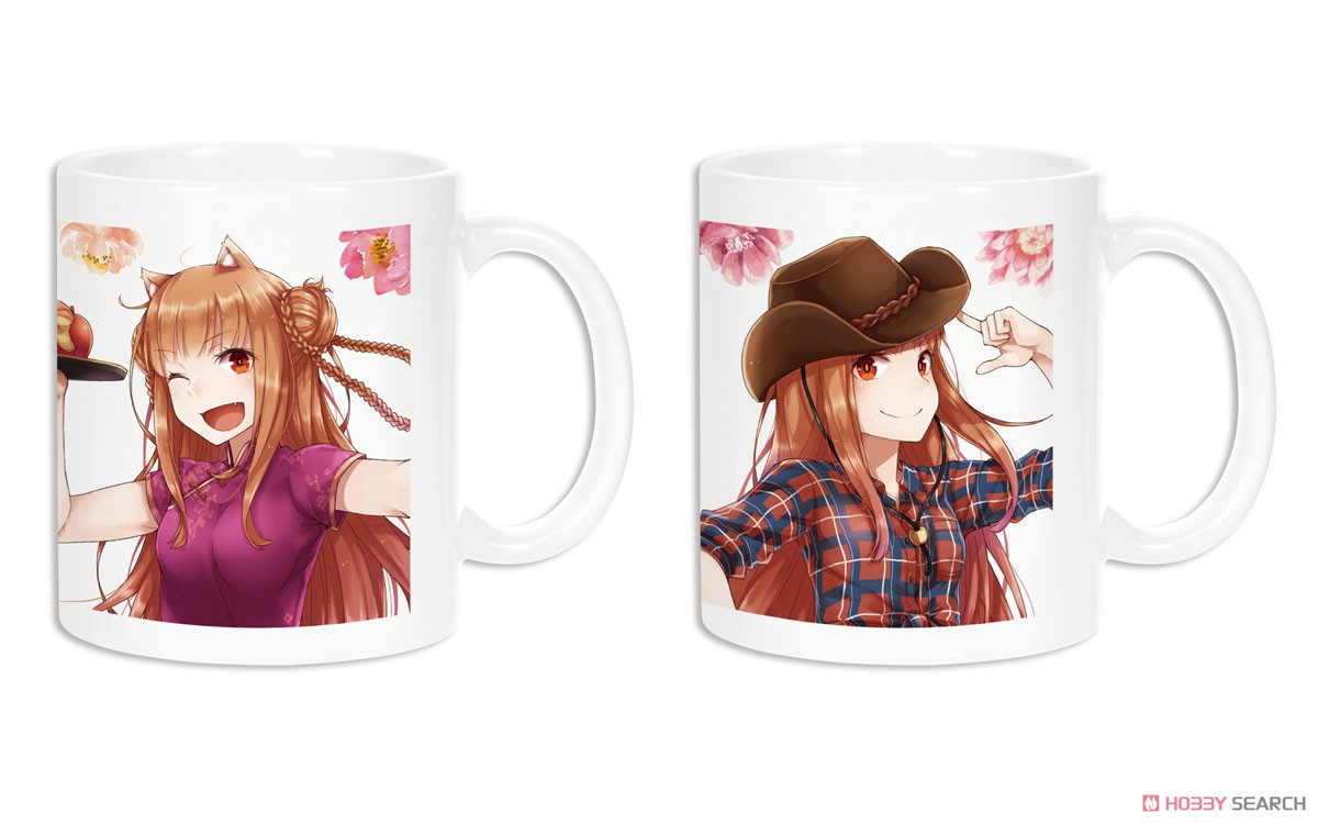 Spice and Wolf Jyuu Ayakura [Especially Illustrated] Holo China Dress Ver. Mug Cup (Anime Toy) その他の画像1
