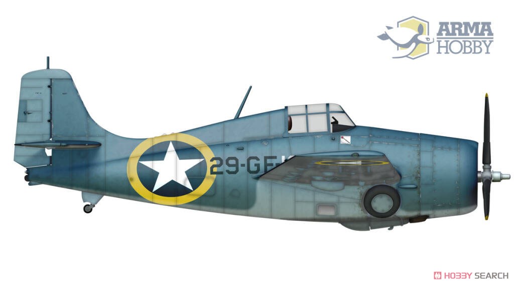 F4F-4 ワイルドキャット 「エキスパートセット」 (プラモデル) 塗装6