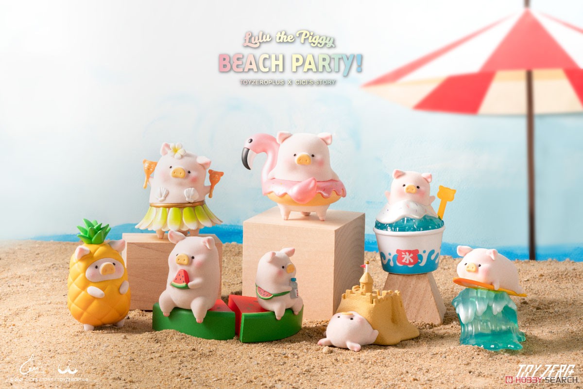Toyzeroplus x Cici`s Story Piglet Lulu in Beach Party Series (Set of 8) (Completed) Other picture12