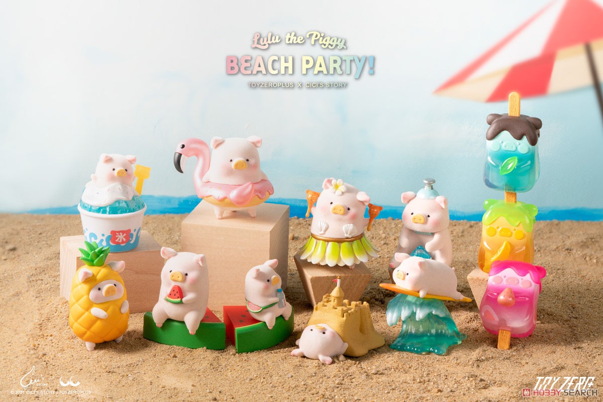 Toyzeroplus x Cici`s Story Piglet Lulu in Beach Party Series (Set of 8) (Completed) Other picture13