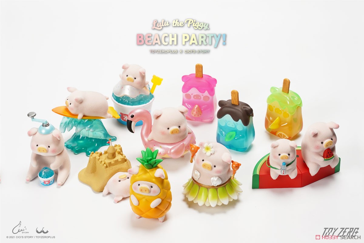 Toyzeroplus x Cici`s Story Piglet Lulu in Beach Party Series (Set of 8) (Completed) Other picture14