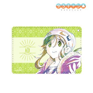 Laid-Back Camp Aoi Inuyama Ani-Art Vol.4 1 Pocket Pass Case (Anime Toy)