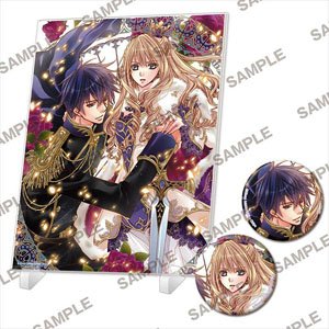 [Okobore Hime to Entaku no Kishi] Acrylic Panel & Can Badge Set A (Anime Toy)