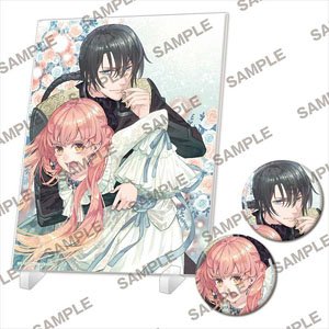 [(Kari) Hanayome no Yangotonaki Jijou] Acrylic Panel & Can Badge Set A (Anime Toy)