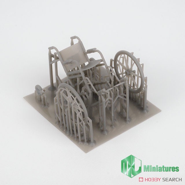 Wheel Chair (1Set) (Plastic model) 商品画像4