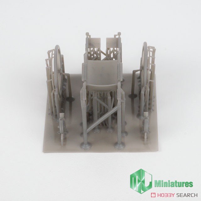 Wheel Chair (1Set) (Plastic model) 商品画像5