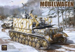 Mobelwagen 3.7cm Flak auf Fgst.Pz.Kpfw.IV (Sf) (Plastic model)