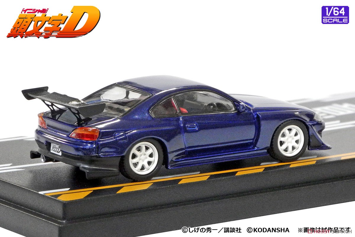 Initial D Set Vol.4 Ryuji Ikeda Fairlady Z(Z33) & Hiroya Okuyama Silvia (S15) (Diecast Car) Item picture6