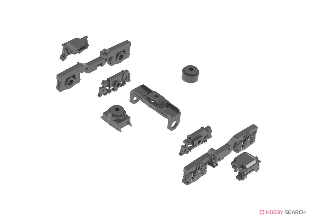 1/80(HO) Series 201 Movable Parts Kit B [w/Under Floor Parts, Seat] (for KUHA201, KUHA200) (Model Train) Other picture5